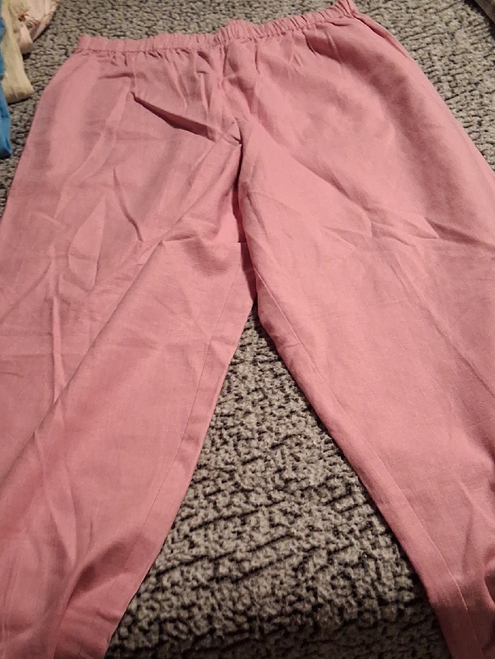 Denim&Co Pink & Teall Elastic-Waist Skirt